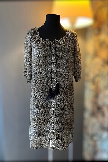 Diğer Leopar desenli tunik / mini elbise