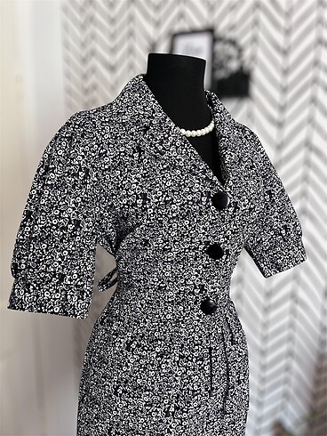 l Beden Vintage Stil Elbise