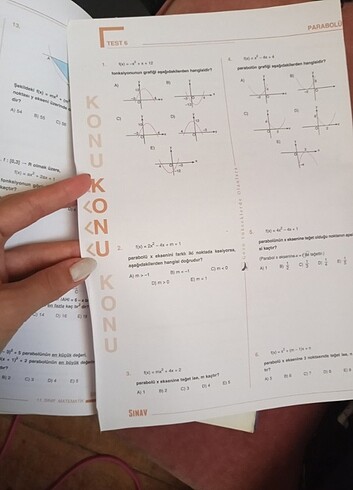  11.sınıf matematik konu anlatımlı test kitabi 