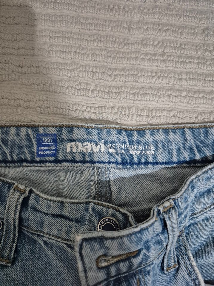 erkek Mavi Normal Boy jeans 32 27 bedenboy 94 paça 17 - Görsel 4