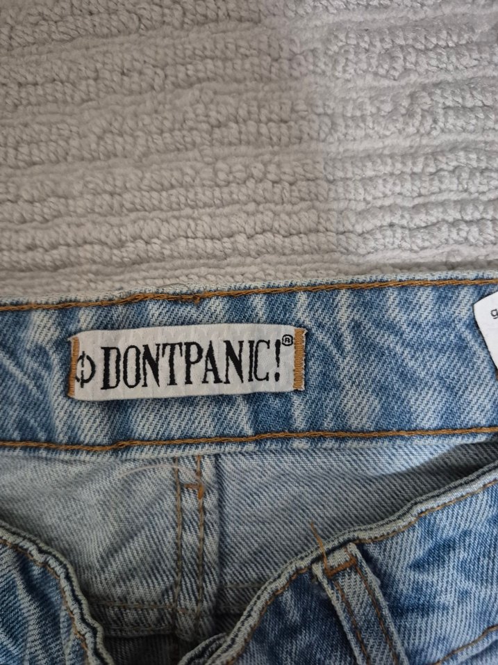 Gri Desenli Rahat Kesim erkek Kot Pantolon 33 32 beden - Görsel 2