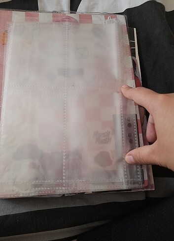 Kpop dortlu binder sayfa