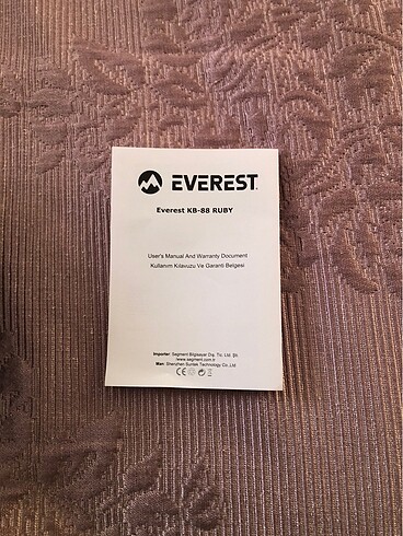 Everest kablosuz klavye - Görsel 3