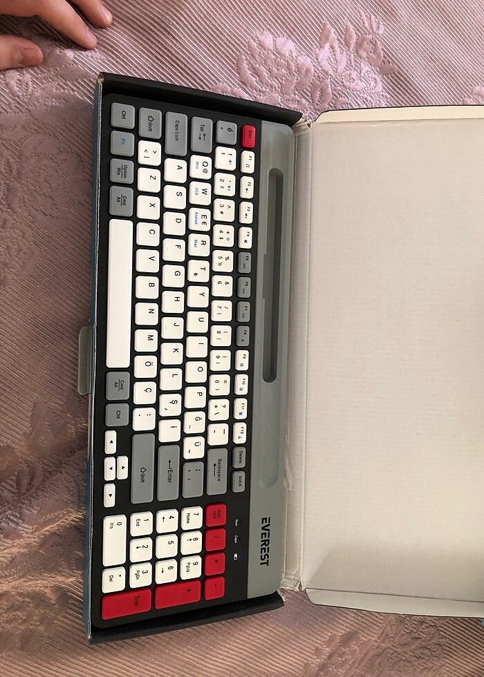Everest kablosuz klavye - Görsel 4