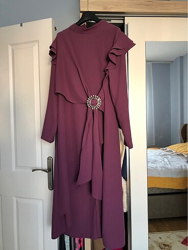 Tunik pantolon abiye takım