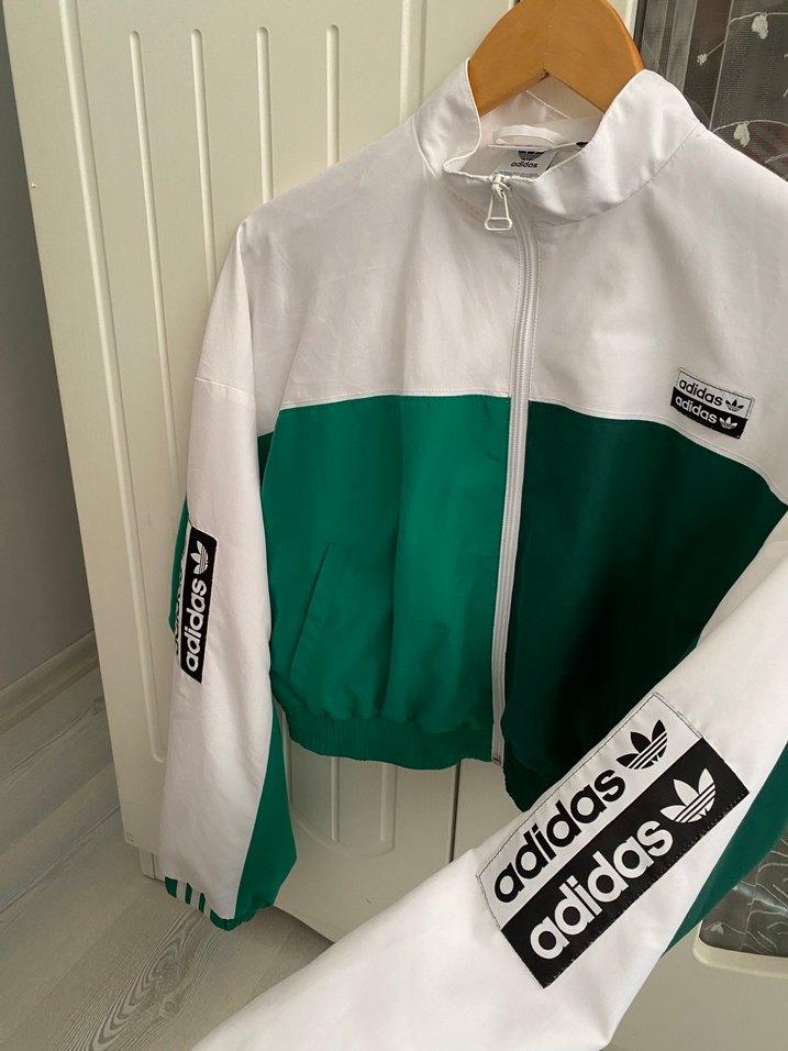 Adidas crop ceket - Görsel 4