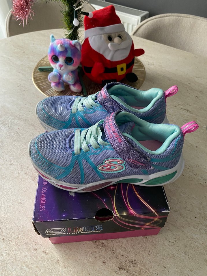 Skechers ışıklı kız çocuk - Görsel 4