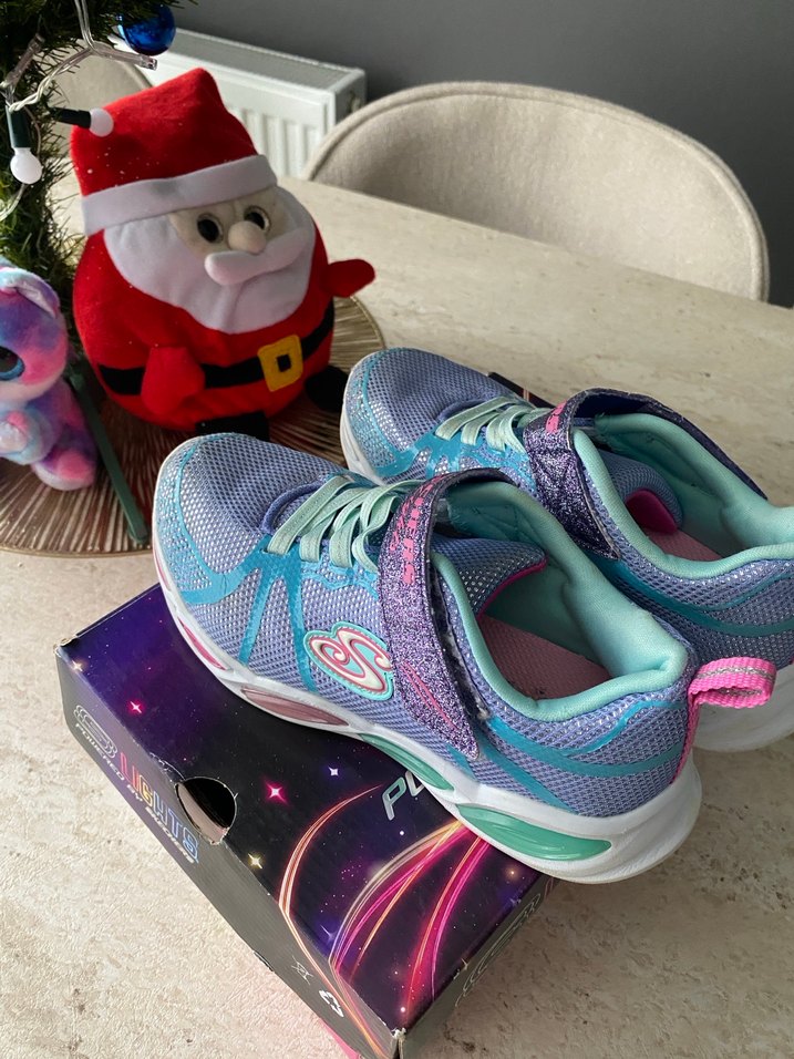 Skechers ışıklı kız çocuk - Görsel 5