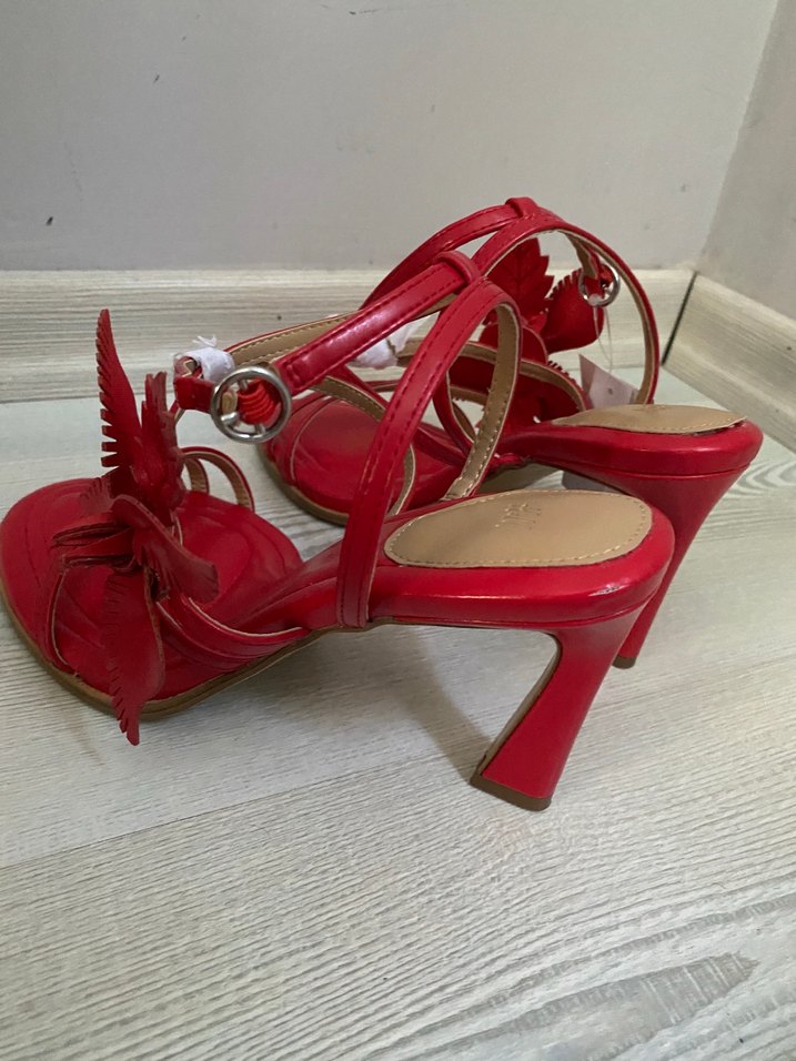 H&M Aplikeli Sandalet - Görsel 5