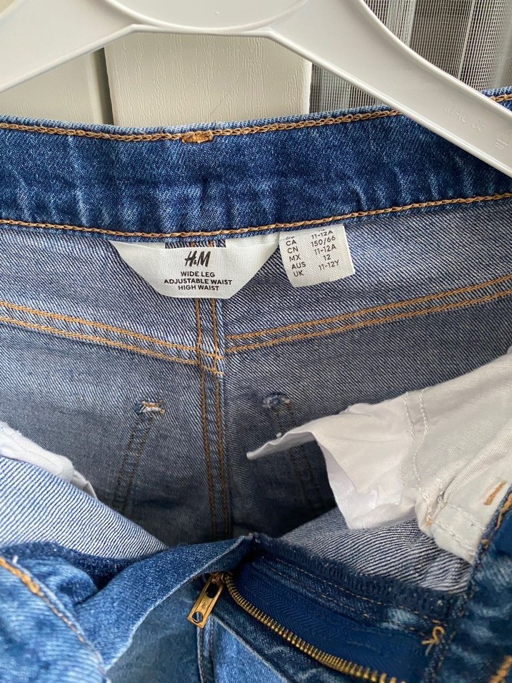 H&M wide leg jeans - Görsel 3