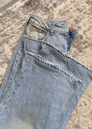 H&M Baggy Fit Bootcut jeans - Görsel 7