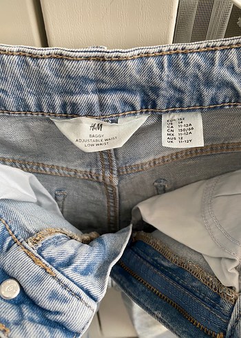 H&M Baggy Fit Bootcut jeans - Görsel 3
