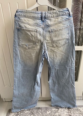 H&M Baggy Fit Bootcut jeans - Görsel 6