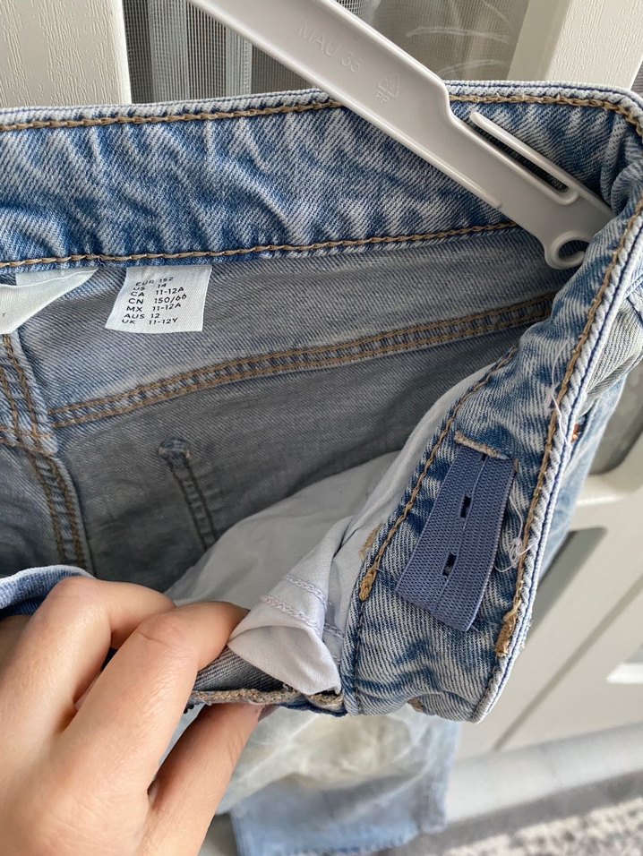 H&M Baggy Fit Bootcut jeans - Görsel 4