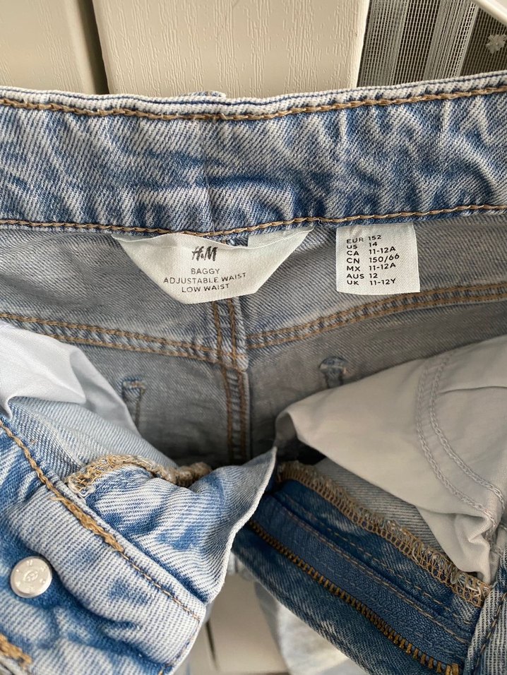 H&M Baggy Fit Bootcut jeans - Görsel 3