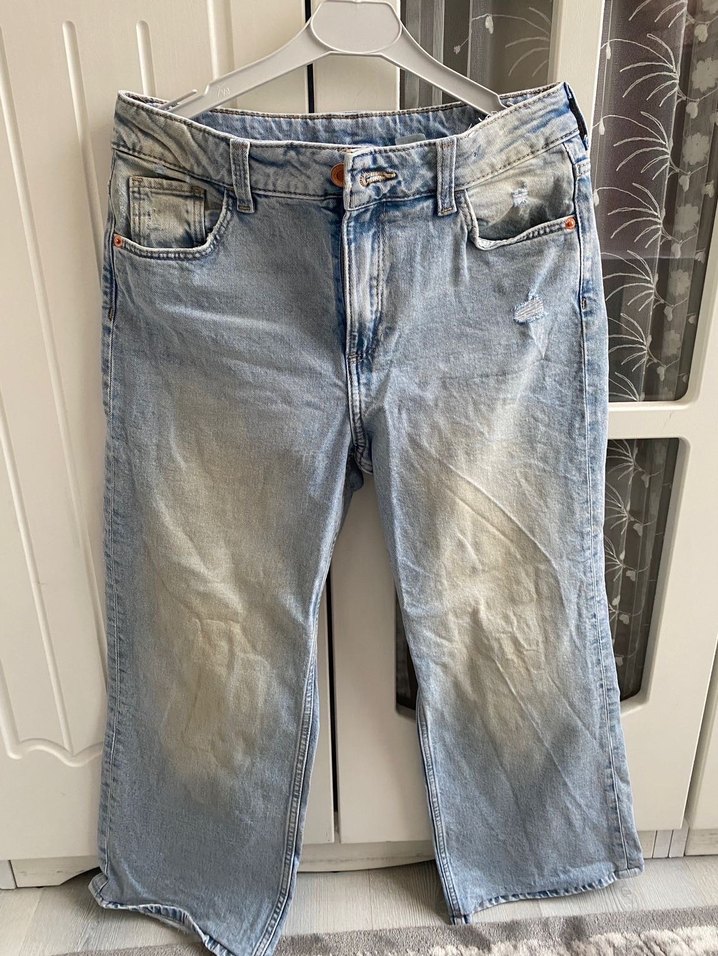 H&M Baggy Fit Bootcut jeans - Görsel 2