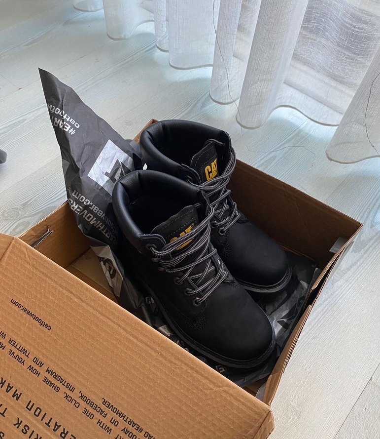 Caterpillar Siyah Kadın Deri Bot Colorado - Görsel 3