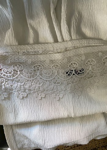 İşlemeli plaj pantolonu - Görsel 4