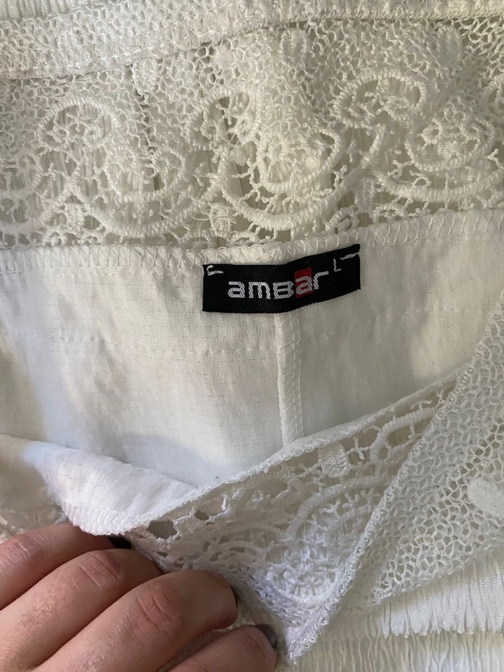 İşlemeli plaj pantolonu - Görsel 5