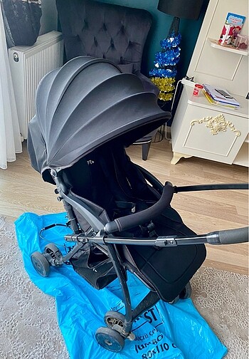 Kraft pop çitt yönlü bebek arabası