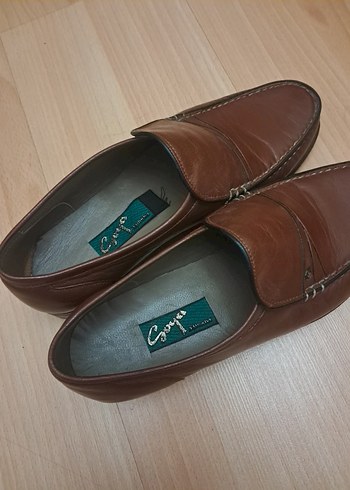 Klasik Kahverengi Deri Erkek Ayakkabı - Görsel 4