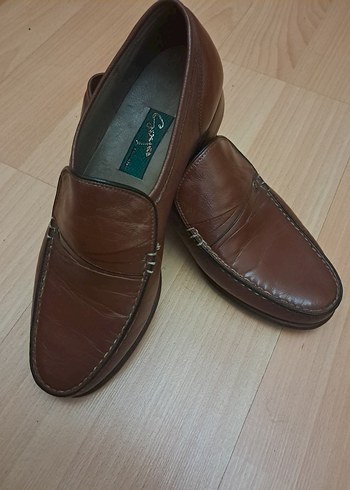 Klasik Kahverengi Deri Erkek Ayakkabı - Görsel 8