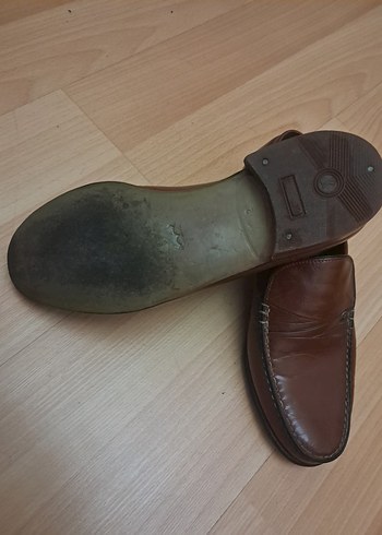 Klasik Kahverengi Deri Erkek Ayakkabı - Görsel 3