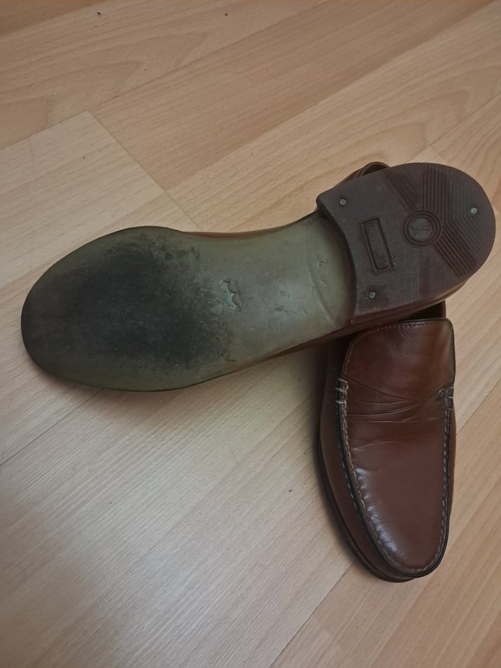 Klasik Kahverengi Deri Erkek Ayakkabı - Görsel 3