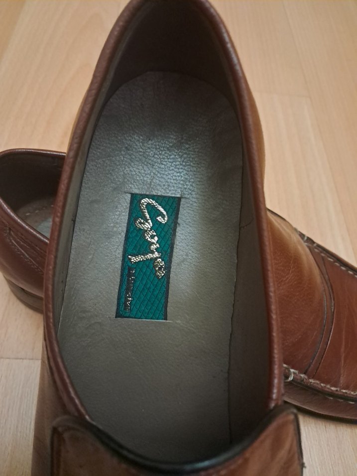 Klasik Kahverengi Deri Erkek Ayakkabı - Görsel 2