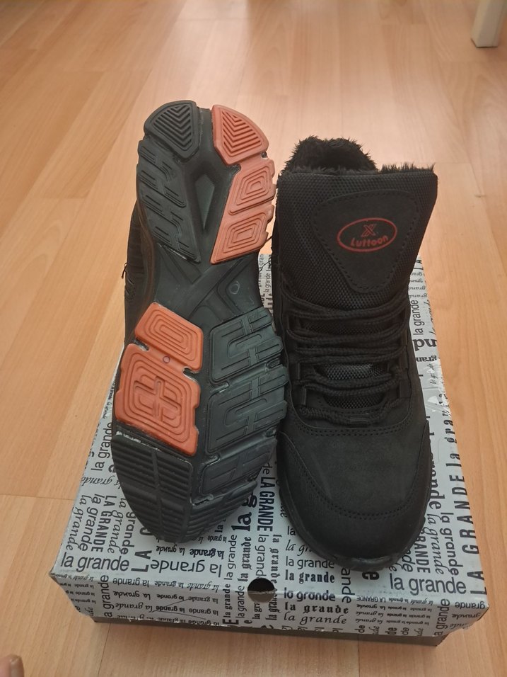 Siyah Erkek Outdoor Spor Ayakkabı sıfır ürün - Görsel 4