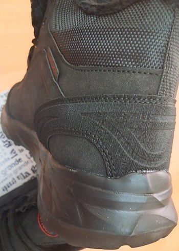 Erkek Siyah Gri Bağcıklı Outdoor Bot Sıfır ürün - Görsel 9