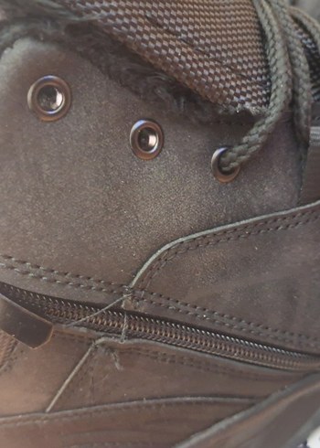 Erkek Siyah Gri Bağcıklı Outdoor Bot Sıfır ürün - Görsel 4