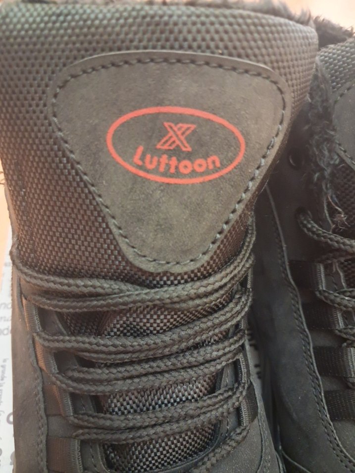 Erkek Siyah Gri Bağcıklı Outdoor Bot Sıfır ürün - Görsel 5