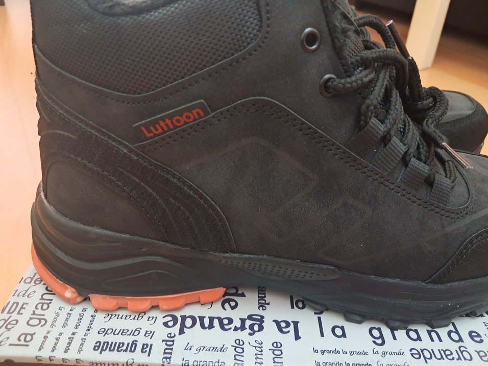 Siyah Bağcıklı Erkek Kauçuk Bot Sıfır ürün - Görsel 2