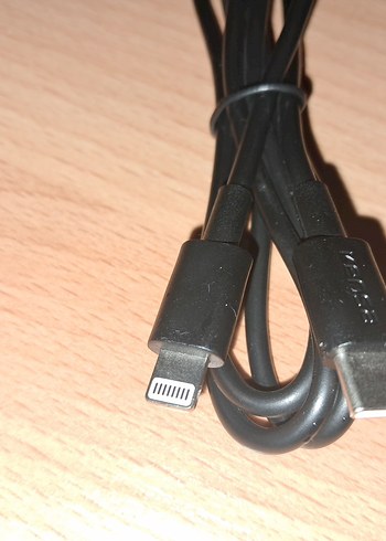 Siyah Telefon Şarj Kablosu - Görsel 5