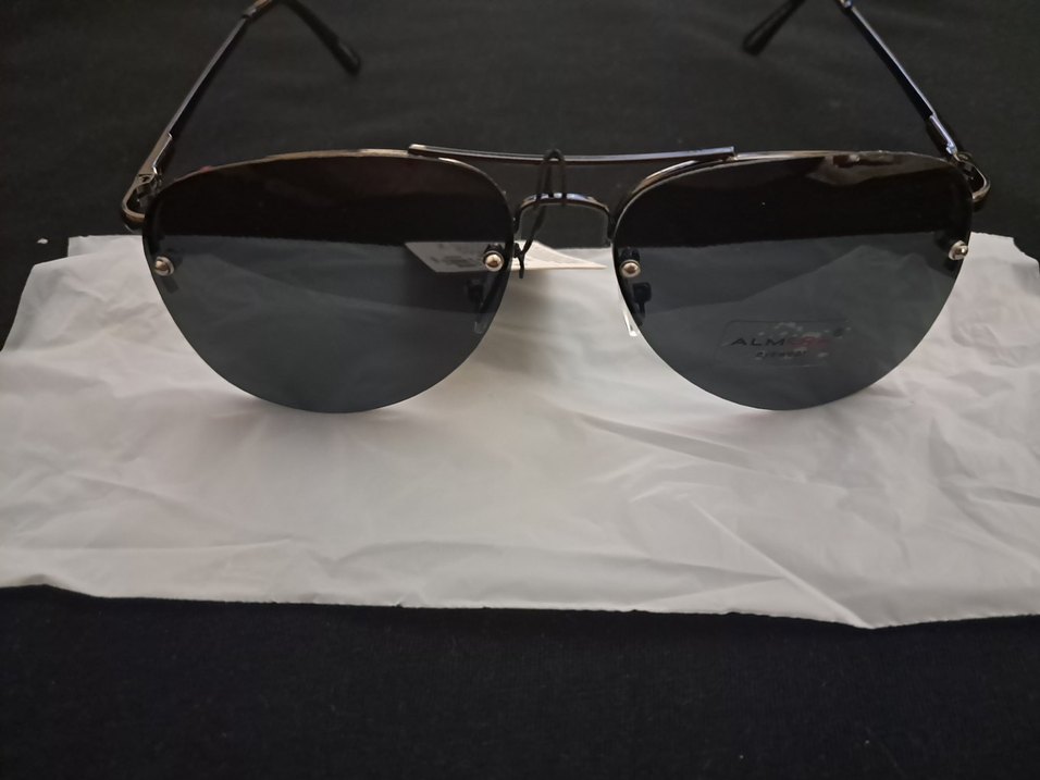 Siyah Kırılmaz cam tasarımlı gözlük - Görsel 5