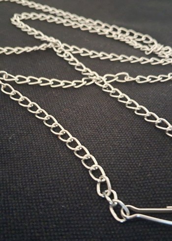 i Zincir Detaylı  gözluk ve cep saati icin - Görsel 2