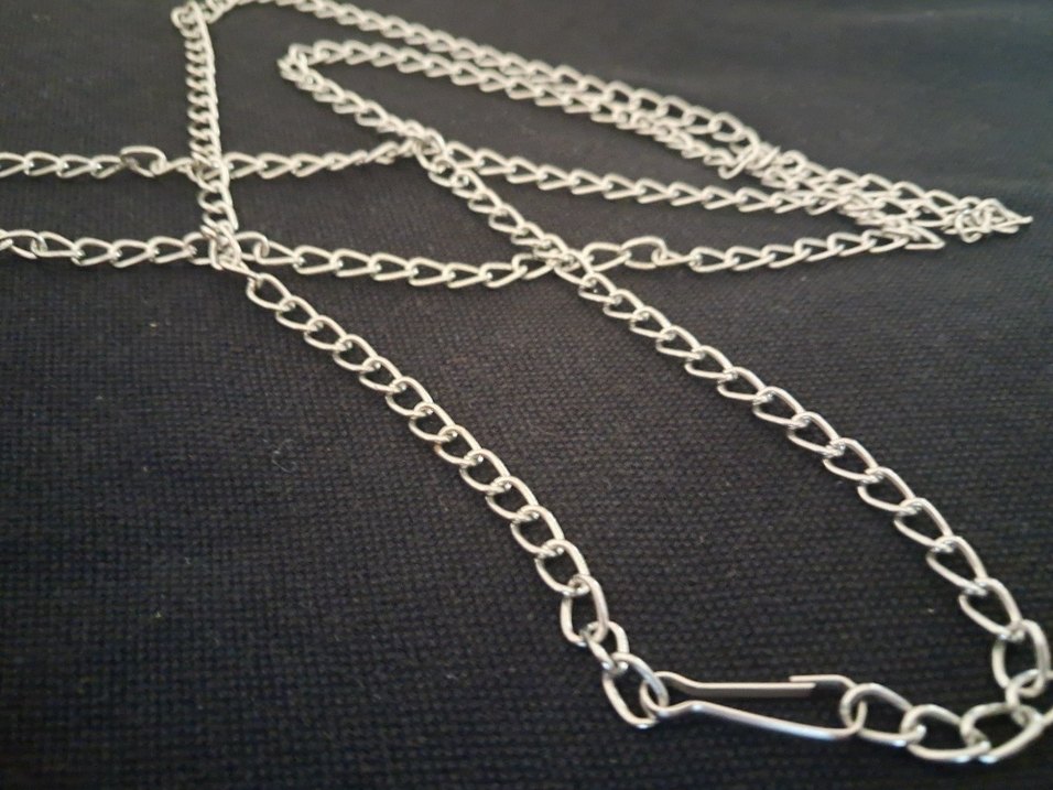 i Zincir Detaylı  gözluk ve cep saati icin - Görsel 2