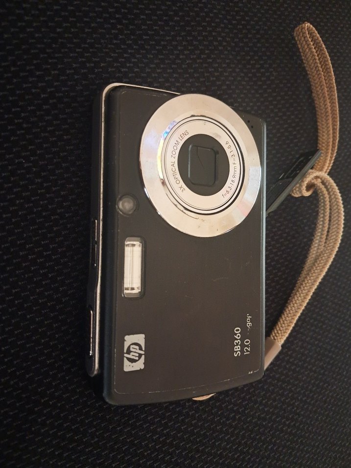 HP SB360 12.0 MP Dijital Kamera Siyah - Görsel 5