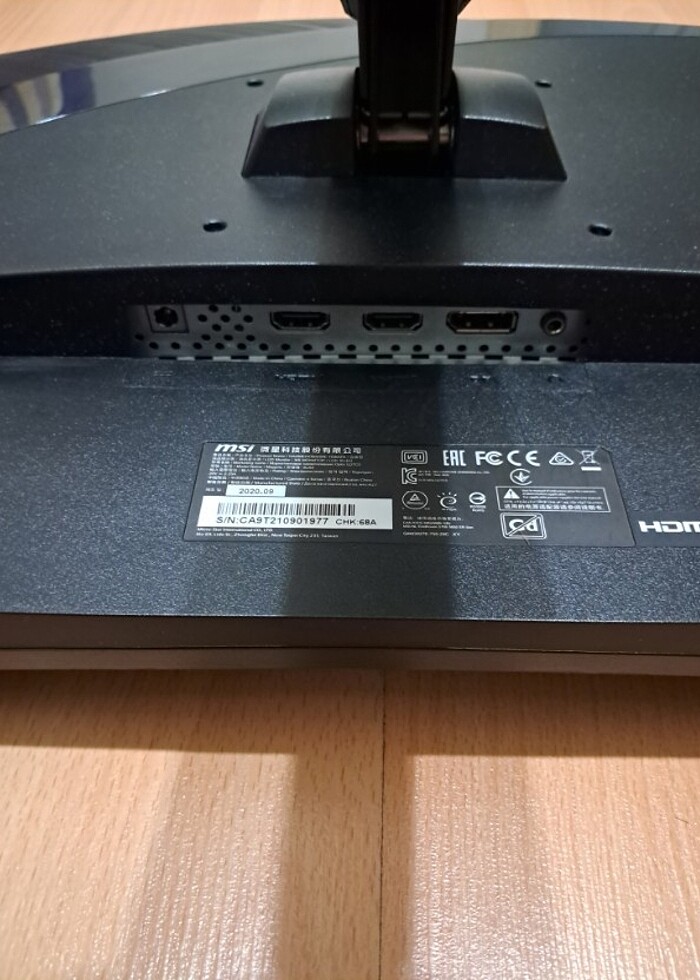 MSI Monitör Curved - Görsel 5