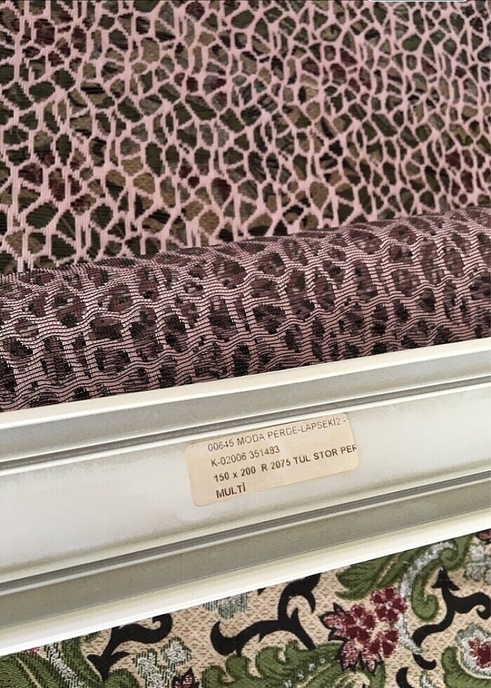 150*200 stor+tül perde - Görsel 3