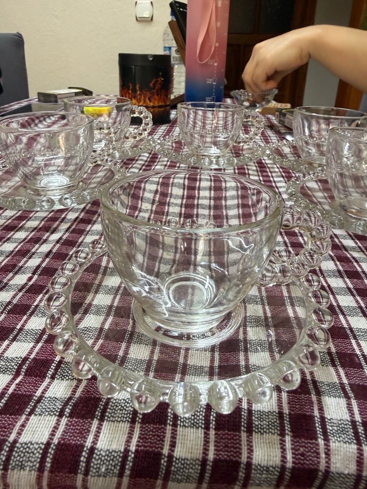 6Lı Boncuk Kahve Fincanı - Görsel 2