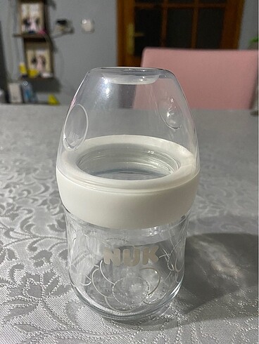 Nuk Beyaz Cam Biberon Nature Sense 120 Ml Sl No:1 S