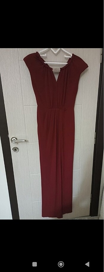 Borda Yaka Detaylı Mezuniyet Elbisesi Abiye - Görsel 2