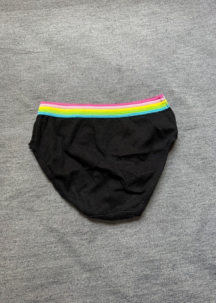 Siyah Kız Çocuk Kilot - Görsel 2