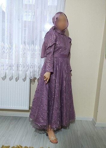 38 Beden çeşitli Renk Abiye