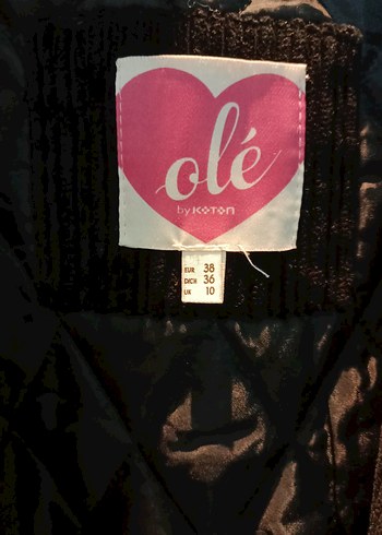 Düğmeli Siyah Süet Kadın Ceket - Görsel 4