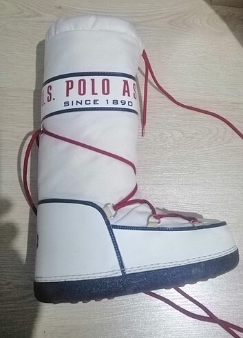 37 Beden beyaz Renk POLO KAR BOTU