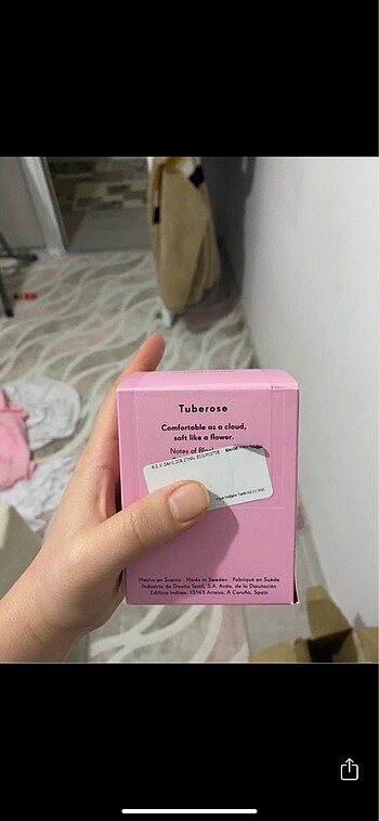  Beden Zara tuberose parfüm