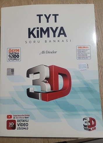 3D TYT KİMYA SORU BANKASI